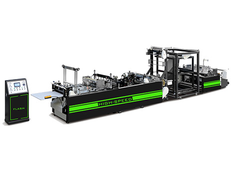 High speed non woven bag making machine