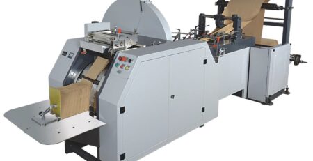 V-Bottom Paper Bag Making Machine